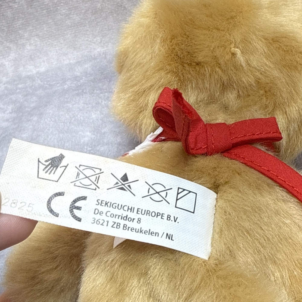 Monchhichi Premium Standard S Beige Boy Plush Monkey Doll Sekiguchi 8" - Picture 13 of 16